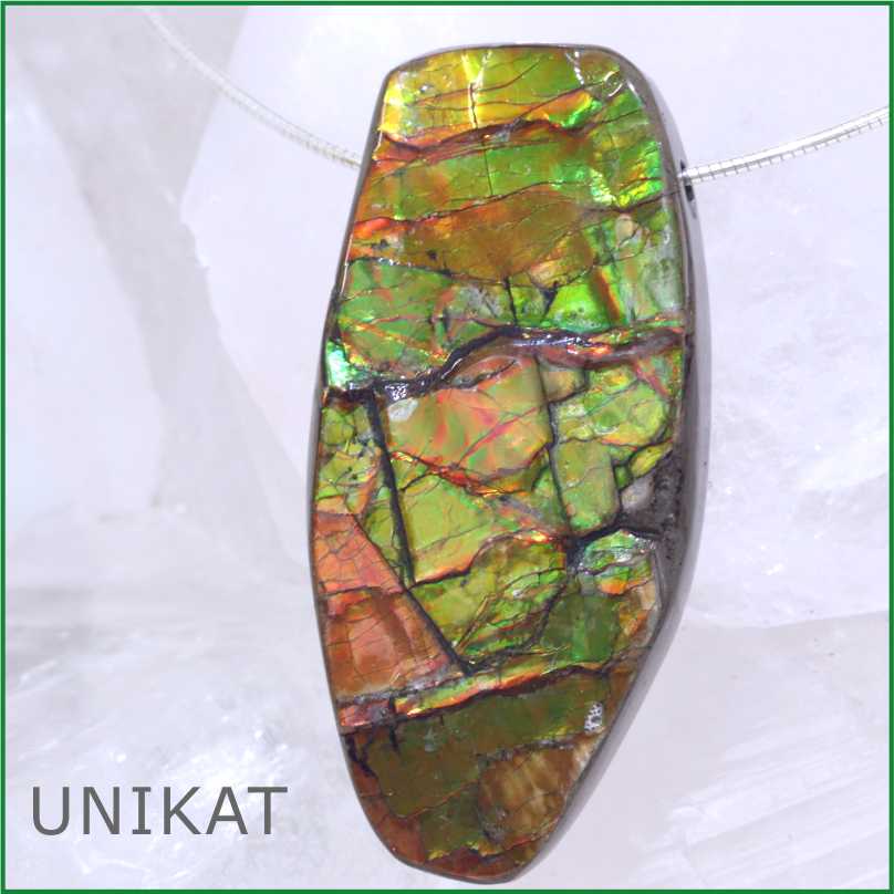 Ammolith Anhänger - Korit - Unikat 02
