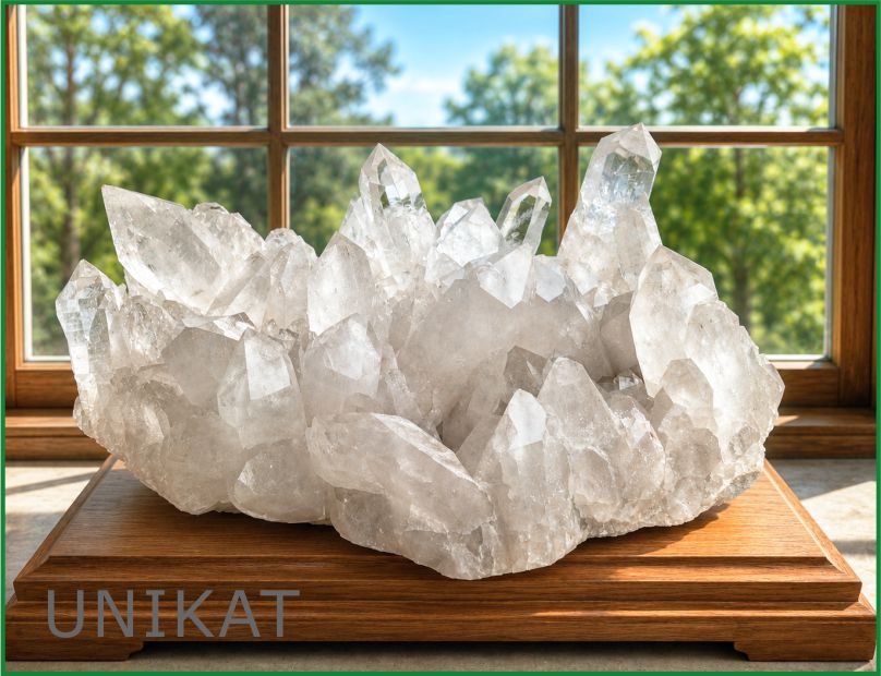 Bergkristallstufe der Extraklasse - Naturstück - UNIKAT