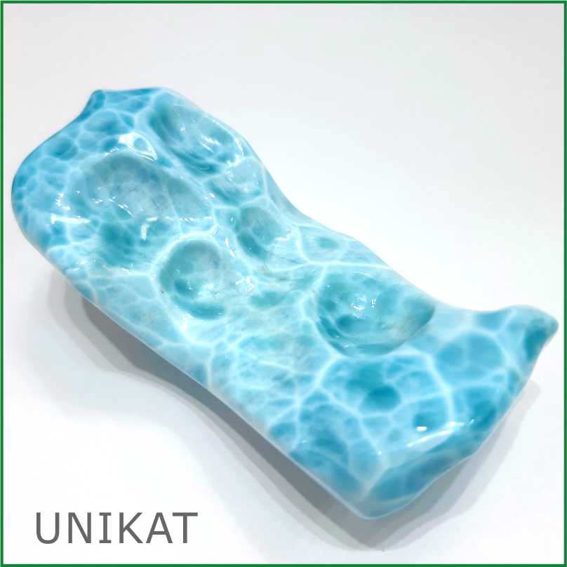 Larimar - Atlantisstein - Handschmeichler - AAA Qualität
