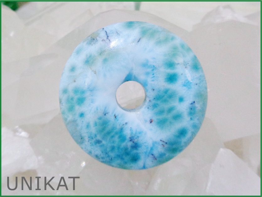 Larimar Donut - UNIKAT 08