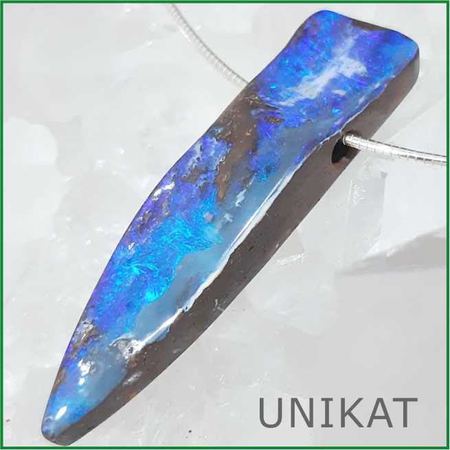 Opal - Boulder Opal - Anhänger der Extraklasse