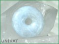 Aquamarin Donut 40 mm - Unikat 02