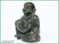 Blue Face Buddha - Edelsteinschnitzerei aus Labradorit