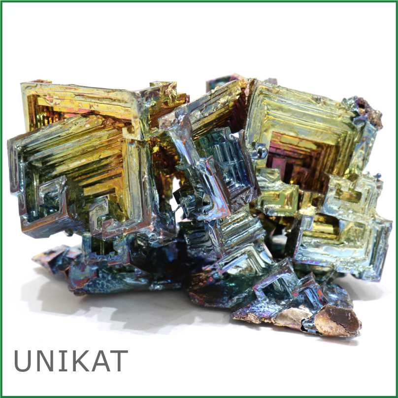 Wismut - Bismut - Kristall - Unikat