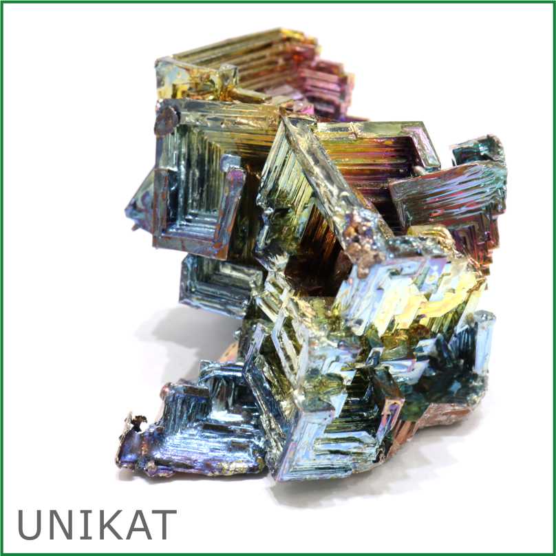 Wismut - Bismut - Kristall - Unikat