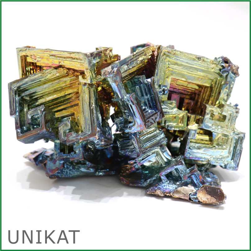 Wismut - Bismut - Kristall - Unikat